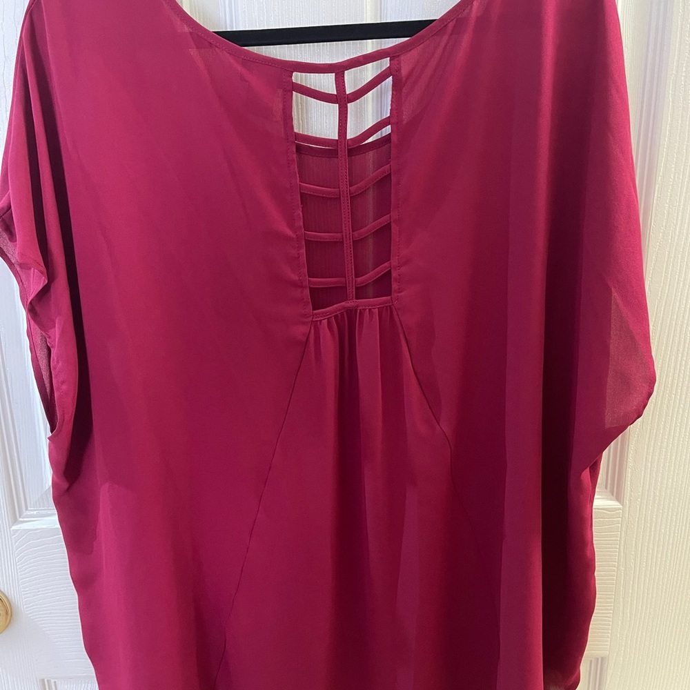 Red Torrid Blouse